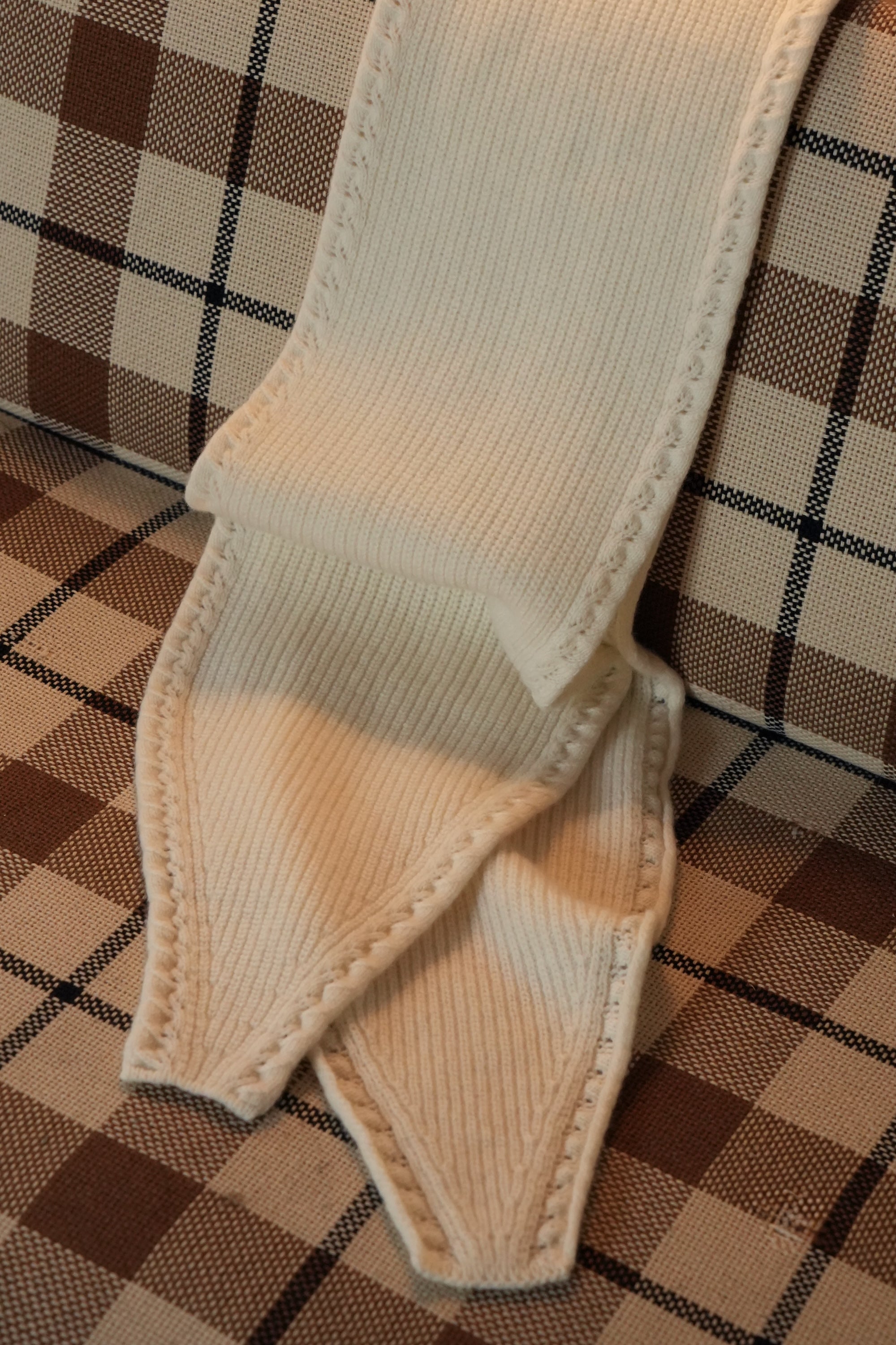 Écharpe Coëtlogon écrue