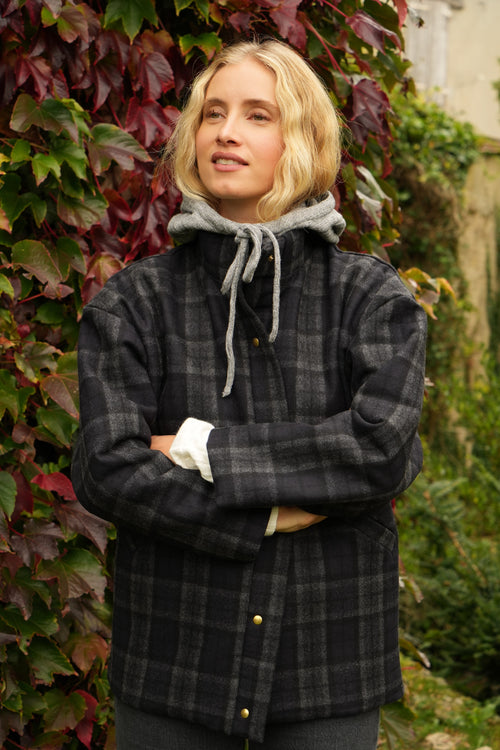 Manteau Bobby tartan (dispo le 17.10)