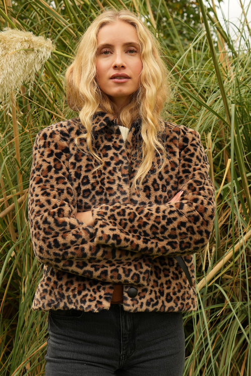 Manteau Claude Léopard (dispo le 17.10)