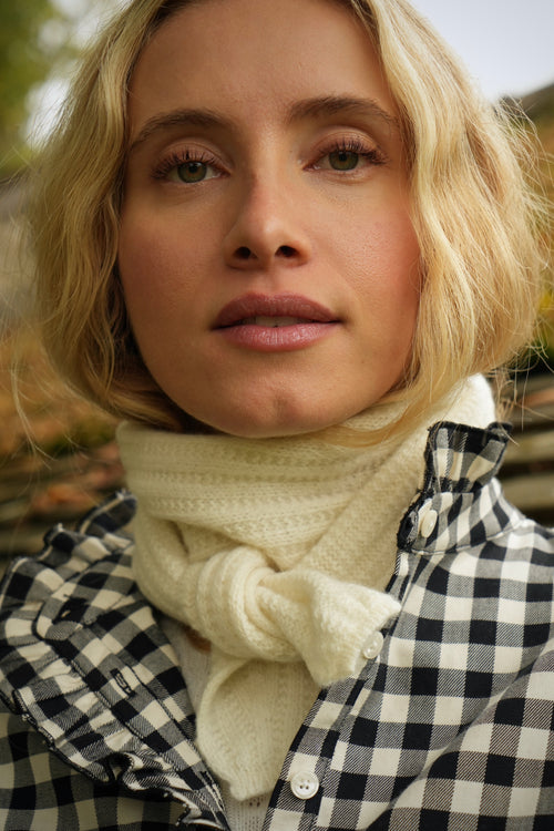 Foulard Sèvres écru