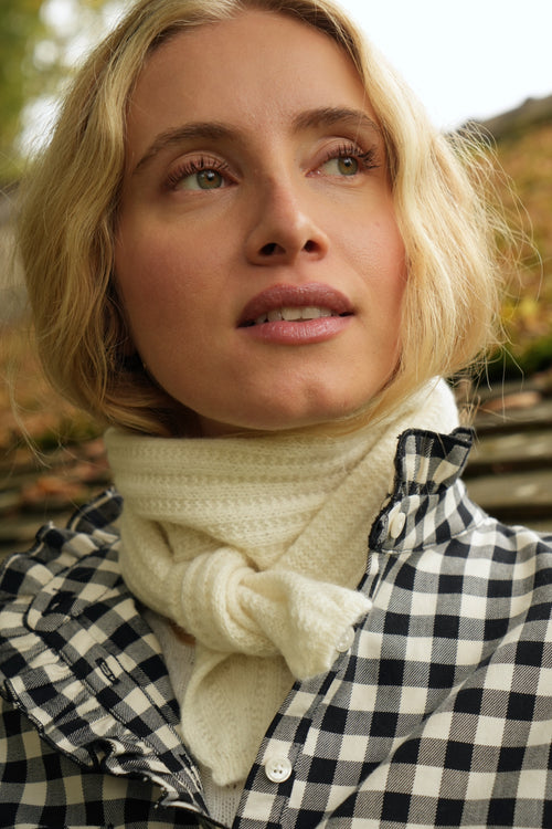 Foulard Sèvres écru