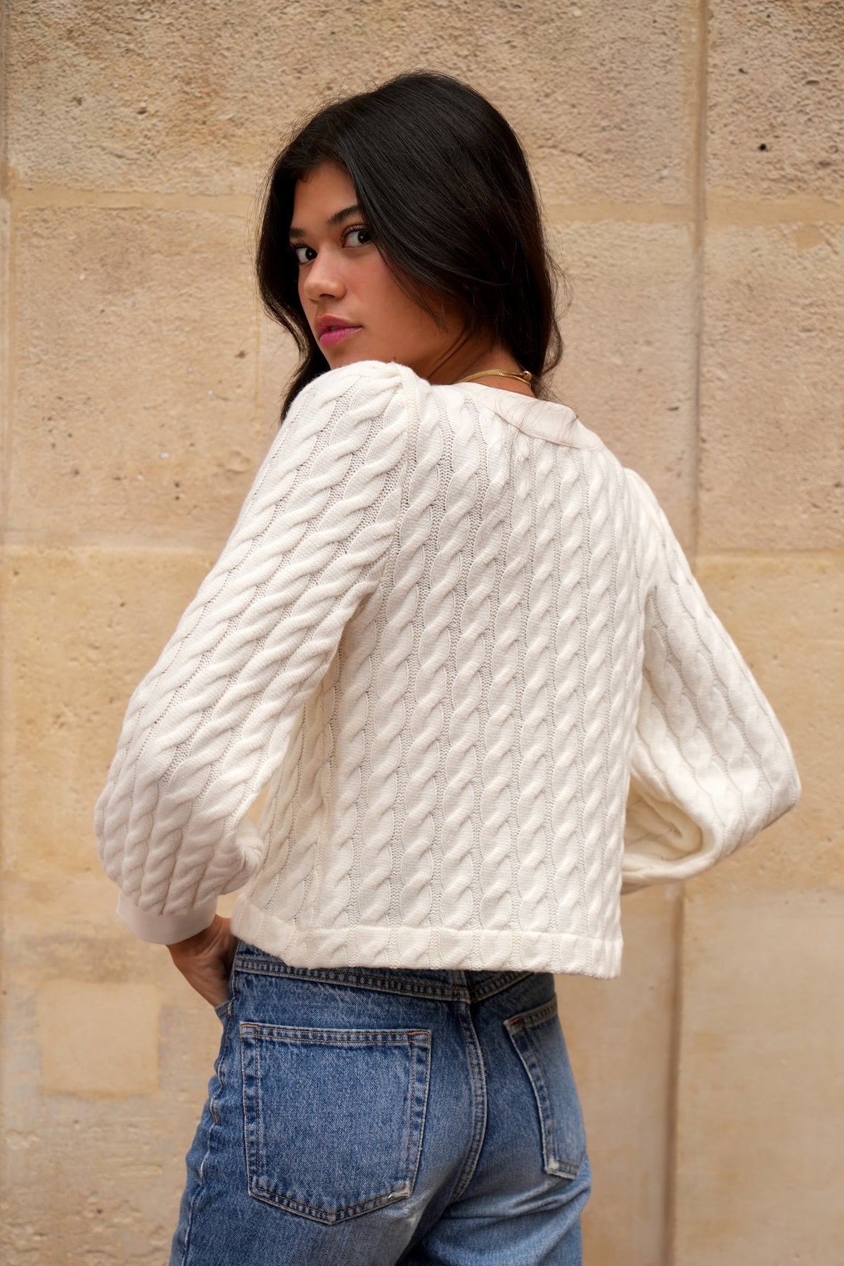 Ecru Celestial Vest