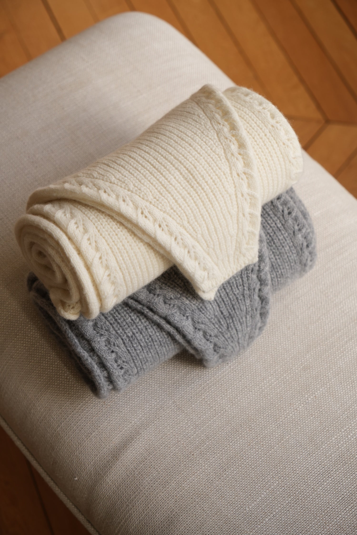 Écharpe Coëtlogon écrue