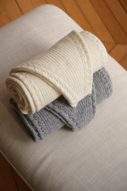 Écharpe Coëtlogon écrue