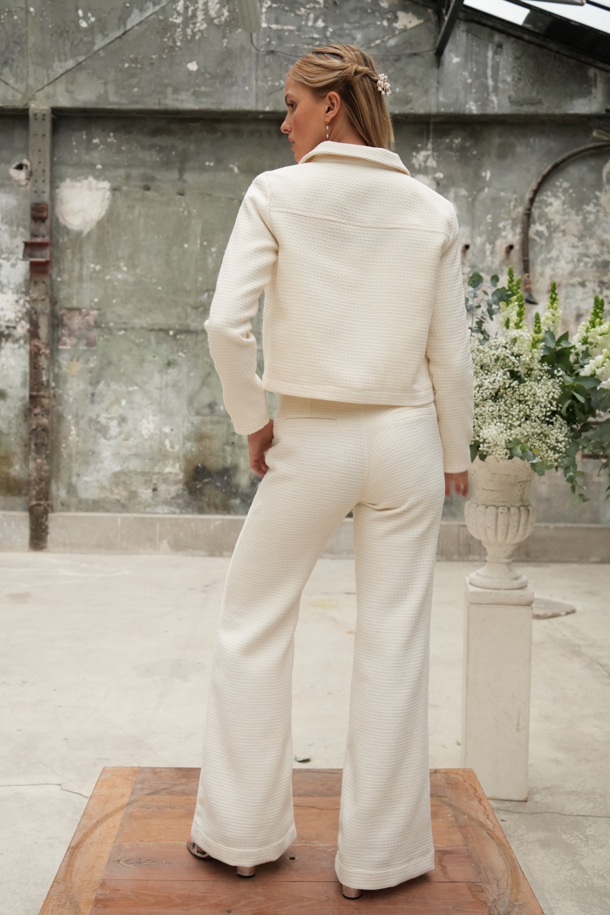 Pantalon Félix tweed