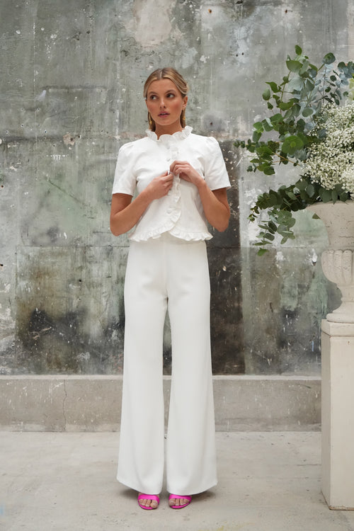 Pantalon Charles écru