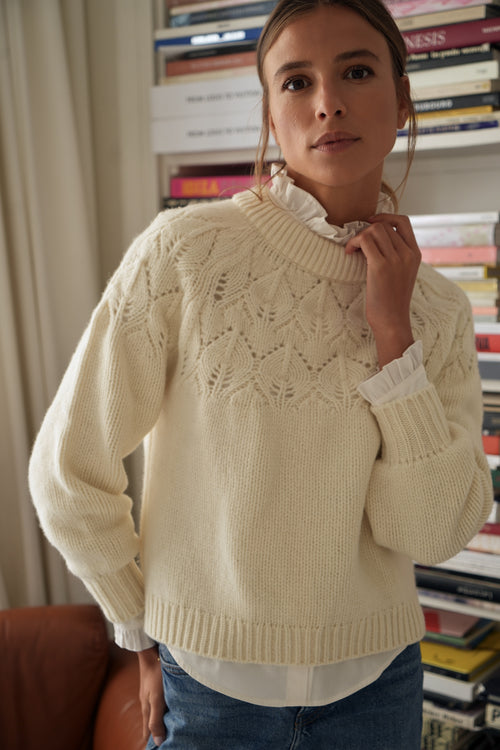 Pull Cherche-Midi écru