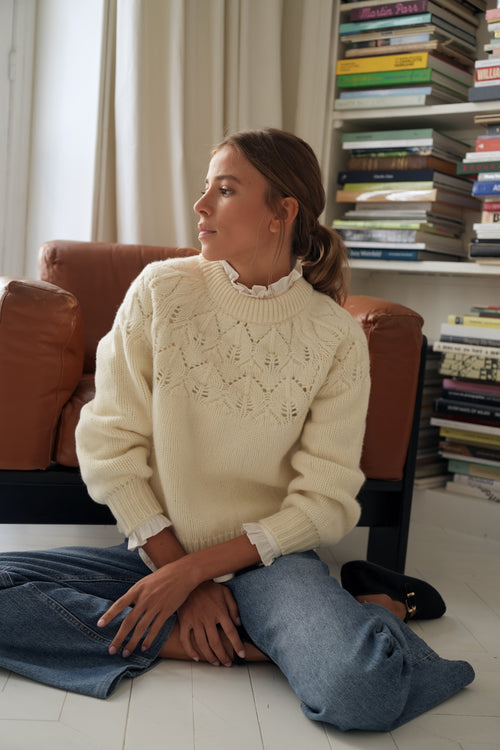 Pull Cherche-Midi écru