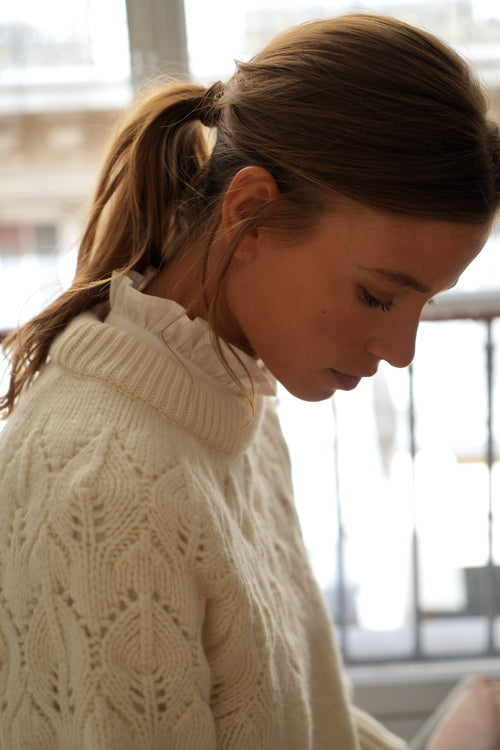 Pull Cherche-Midi écru