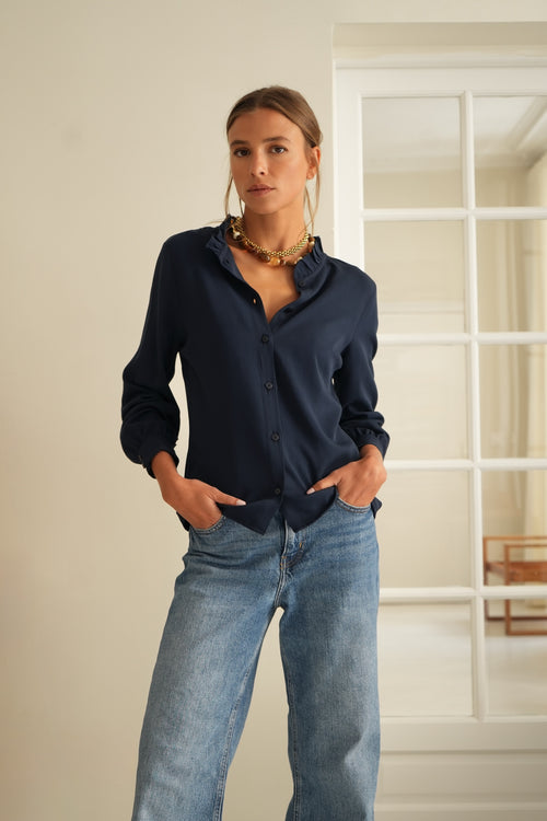 Blouse Iliana marine