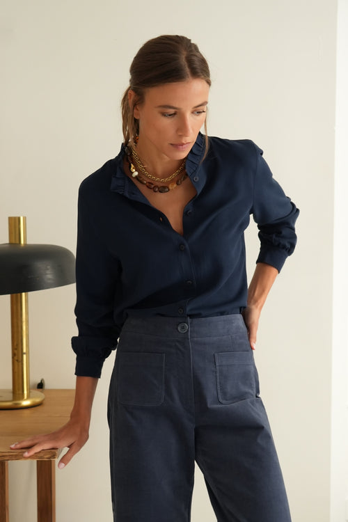Blouse Iliana marine