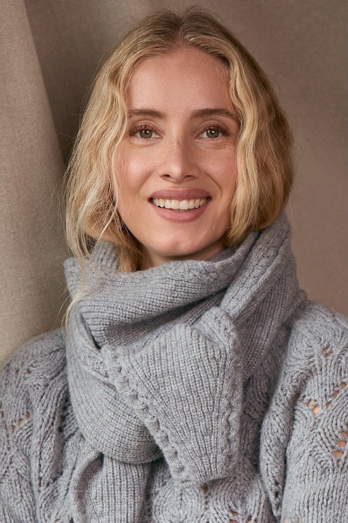 Écharpe Coëtlogon grise