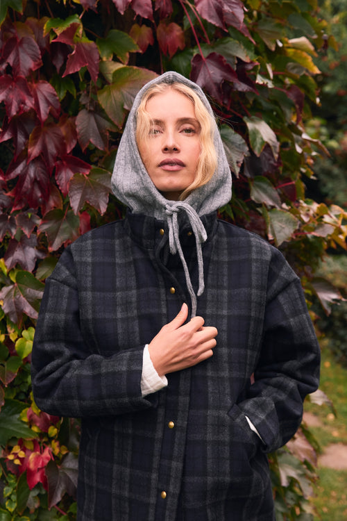 Manteau Bobby tartan (dispo le 17.10)