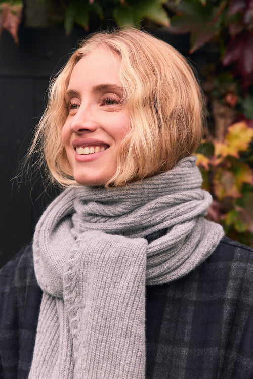 Écharpe Coëtlogon grise