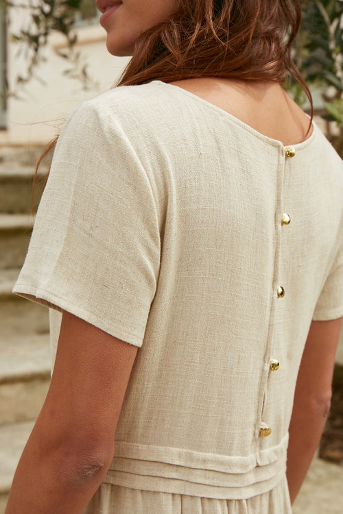 Robe Margot sable