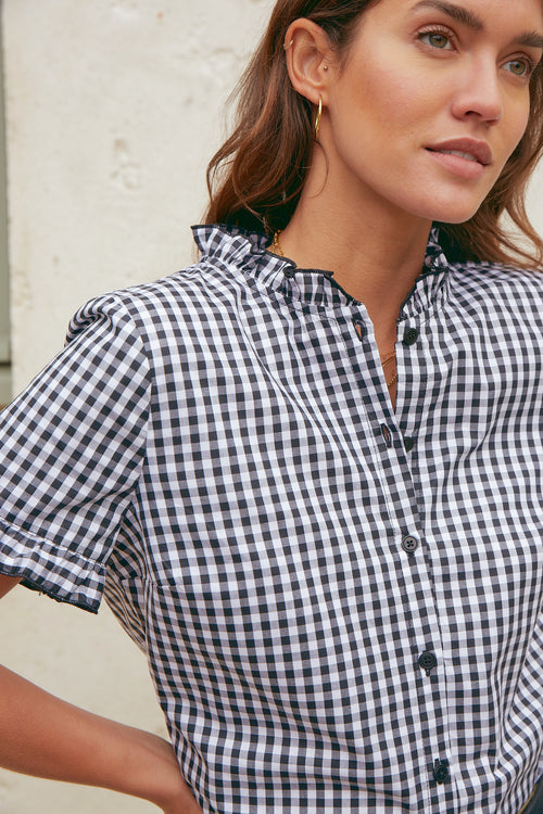 Blouse Pastis vichy