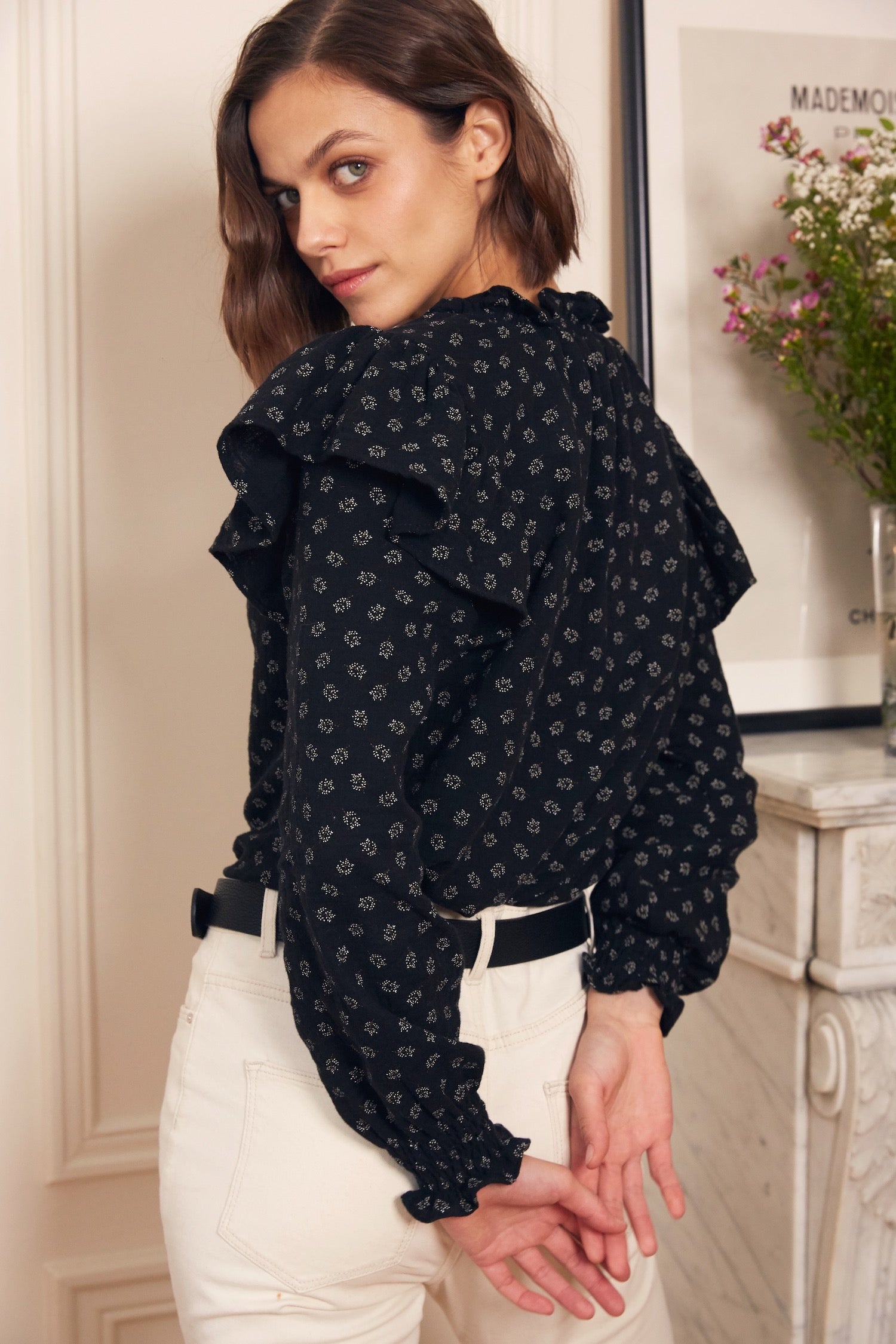 Blouse Armance fleurie