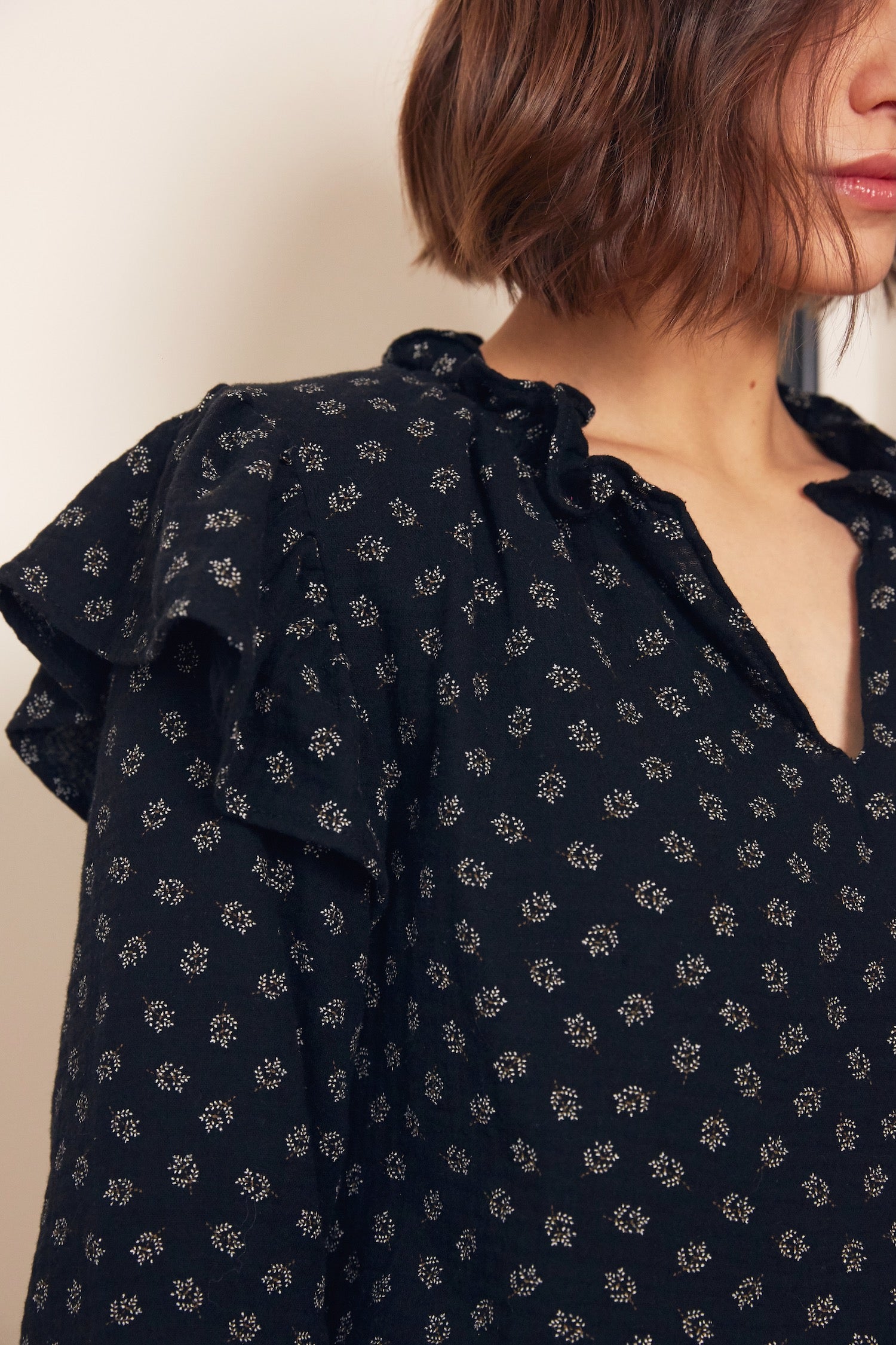 Blouse Armance fleurie