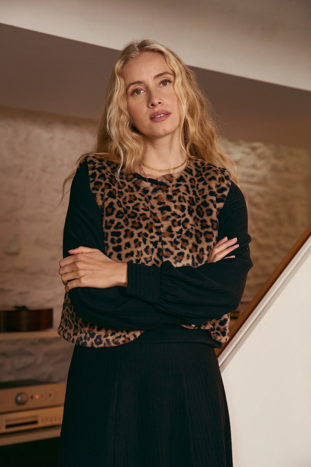 Veste Spencer léopard (dispo le 17.10)