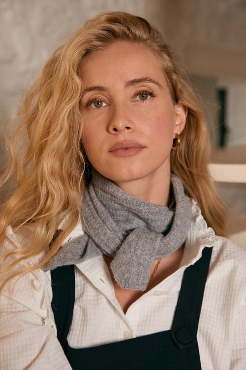 Foulard Sèvres gris