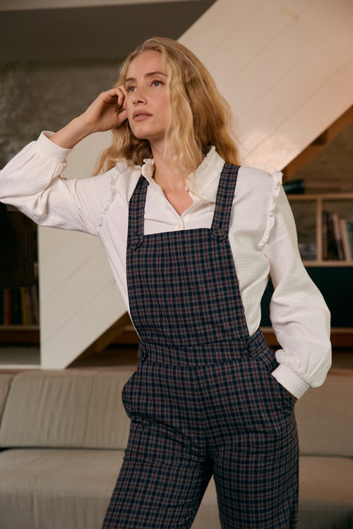 Salopette Colette à carreaux (dispo le 17.10)