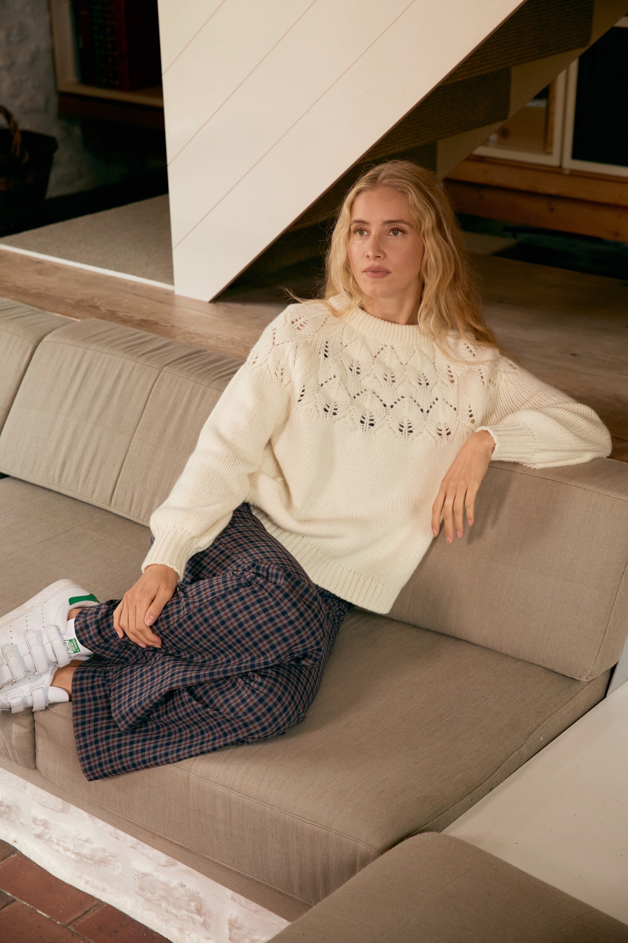 Pull Cherche-Midi écru