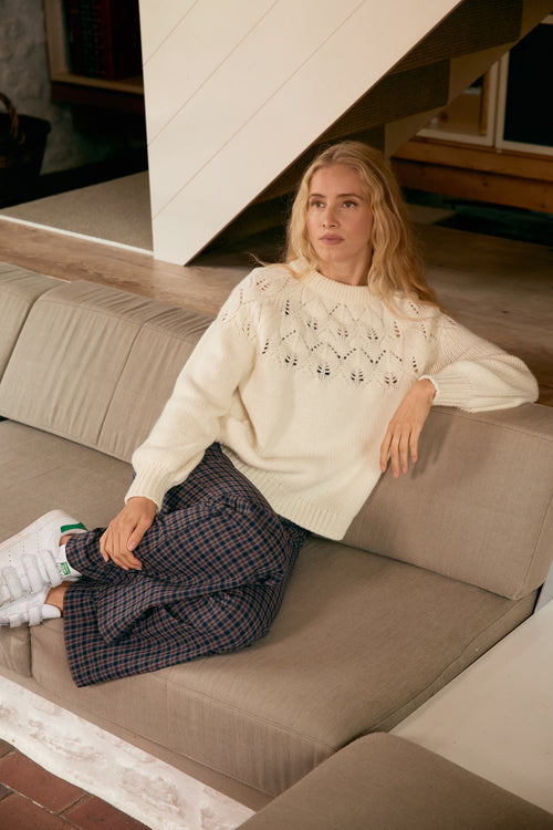 Pull Cherche-Midi écru