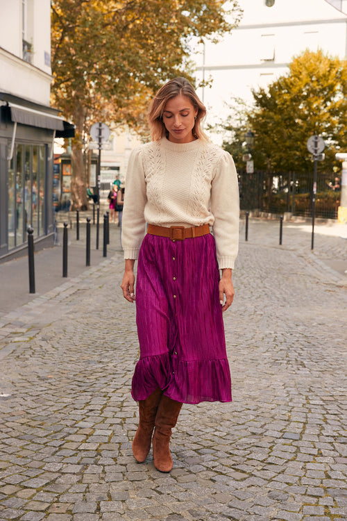 Fuschia Melusine Skirt