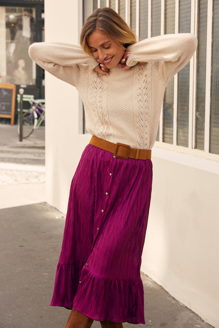 Fuschia Melusine Skirt