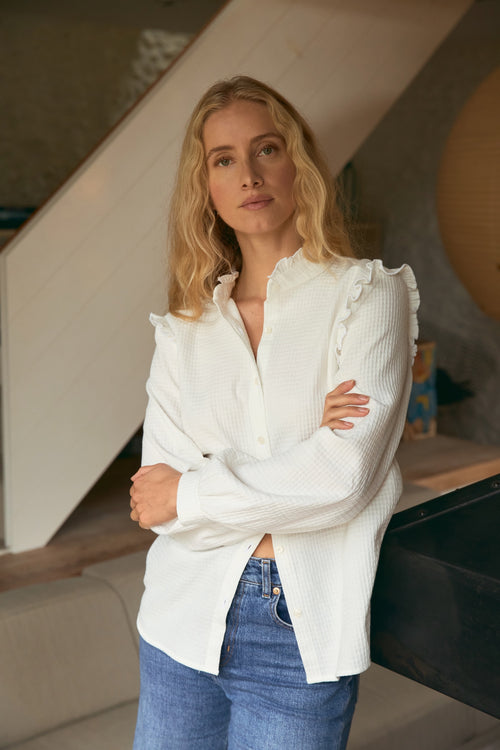 Chemise Maria blanche (dispo le 17.10)