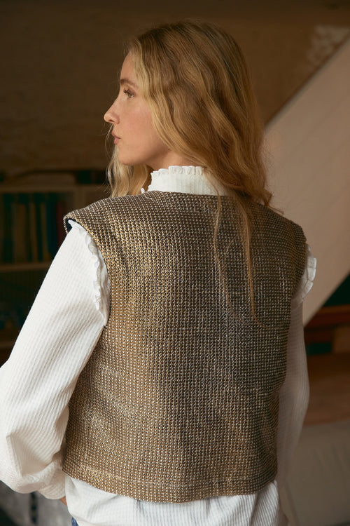 Veste Vali dorée (dispo le 17.10)