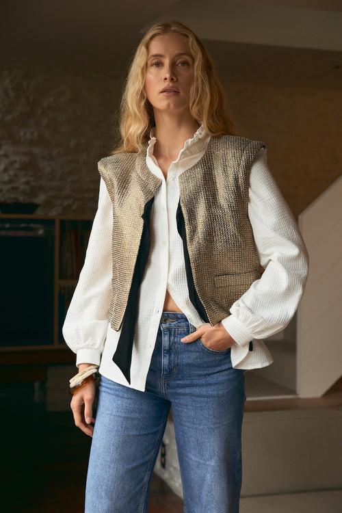 Veste Vali dorée (dispo le 17.10)