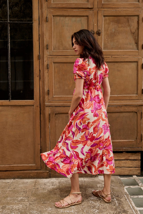 Robe Solstice fleurie