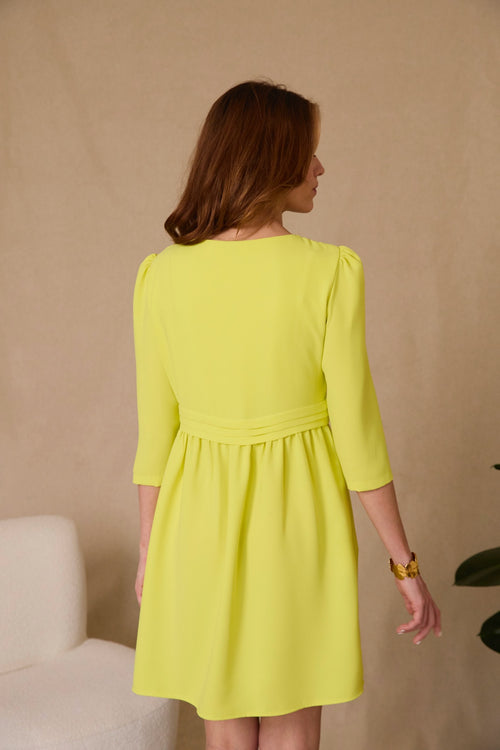 Robe Marguerite jaune