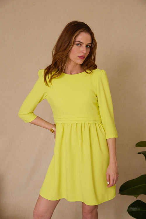 Robe Marguerite jaune